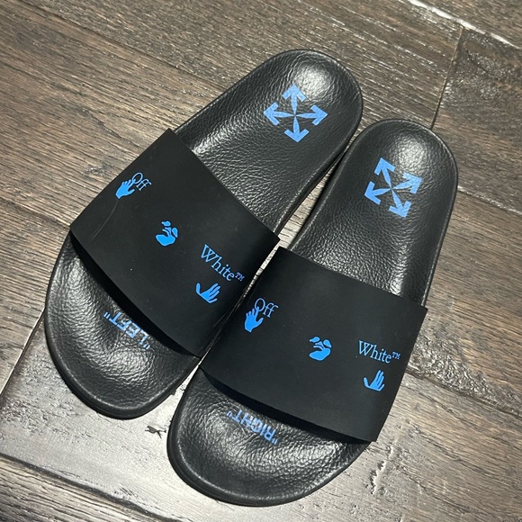 OFF WHITE SLIDES LIGHTLY WORN SIZE 39 - Picture 3 of 3